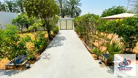 Luxury villa in Al Jazzat for sale or rent, 4 en-suite bedrooms, majlis, hall, maid’s room, large