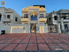 Classic villa for sale | ajman| al helio2 area | 5 master rooms, majlis, 2 halls, roof| freehold | 0