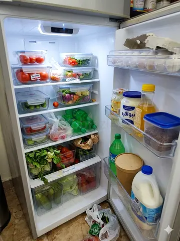 Single-door Refrigerator in Good Working Condition - Clean and Organized