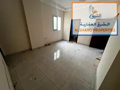 Second studio apartment with separate kitchen, large area, new building, easy access to Sharjah and