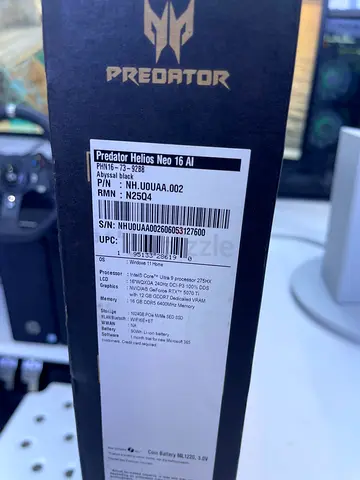 Acer Predator Helios Neo 16 AI 🎮 For sale