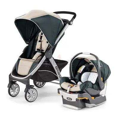 Chicco bravo stroller and car seat