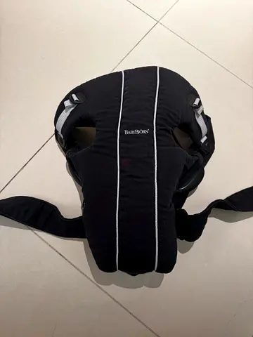 Ergonomic Baby Front Carrier - Black, Lightly Used babybjörn