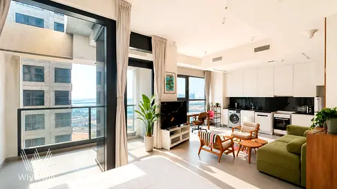 Canal View | High Floor | Balcony | Fully Furnished