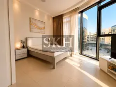 CALM & BRIGHT FURNISHED STUDIO | BEAUTIFUL VIEW | READY TO MOVE IN