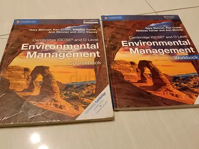 Cambridge IGCSE & O Level Environmental Management Coursebook and Workbook (used)