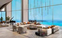 Palm and Sea View | Premium Quality Finishings | Brand New