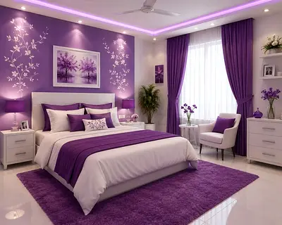 Simple elegant 180*200 king size bed with two side table
