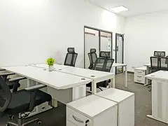 Move into ready-to-use open office space for rent for 15 persons in Sharjah, Sahara Healthcare City