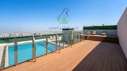 Luxury 1 Bedroom Apartment for Rent in Al Majaz 3 Near Al Qasba Canal with Open View Free Month Free Parking Gym and Pool Modern Finishing
