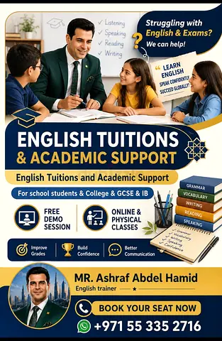 English tuitions for students