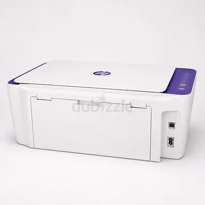 HP Compact All-in-One Printer (White/Purple) - Good Working Condition
