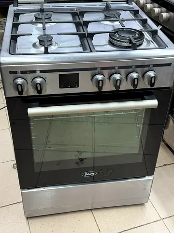 Terim top gas oven electric cooking range fully fresh same like new condition 60/60cm