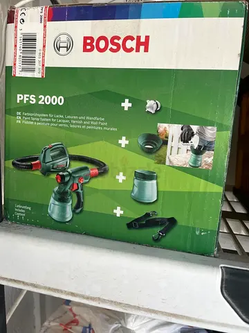 Bosch PFS 2000 Paint Sprayer (Boxed) - Used, Complete Set