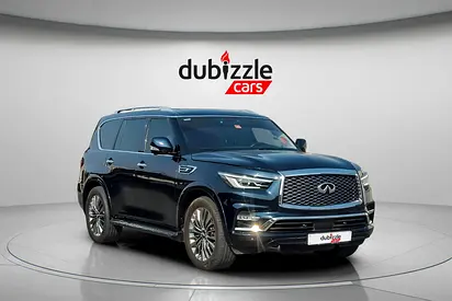 AED 1748/month | 2021 Infiniti QX80  | GCC Specs | Ref#516007