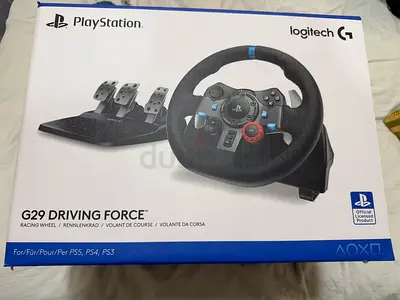 Logitech G29 Driving Force Racing Wheel with Pedals (PlayStation/PC) - Boxed