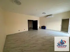 Beautiful villa in Al Jazzat for AED 95,000, featuring 6 bedrooms, a living room, 4 bathrooms, excel