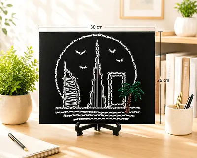 String Art Dubai 🇦🇪 — Art made by hand, inspired by Dubai