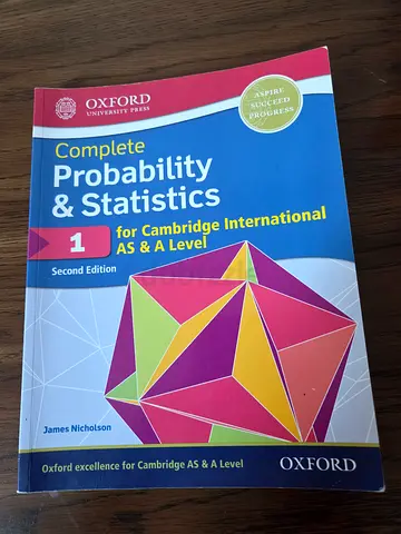 Probability and Statistics Cambridge AS and A levels edition 1
