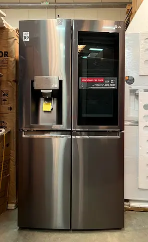New LG Refrigerator 870-Litres with Water and Ice Dispenser 4 Door Fridge GR-X39FMKBL without Box