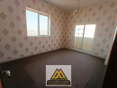 Two bedrooms, a living room, two bathrooms, central air conditioning, prime location on Sheikh Ammar Street with all services and easy access to Sharj
