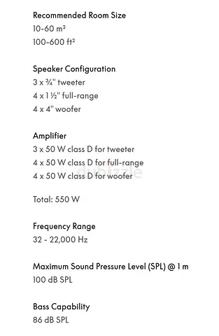 Bang and Olufsen - Beosound stage-Powerful Dolby Atmos soundbar