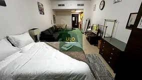 Furnished Studio | Marina Diamond 3 | Open-Plan Layout