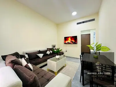 Monthly Rent on Ajman Corniche | Near Al Safina Roundabout | New Furniture | Bills Included