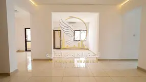Three bedroom apartment with a living room in Sharjah for annual rent employee contract.