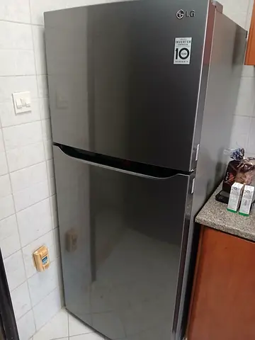 Lg smart inverter two door fridge freezer 70cm width 170cm highet