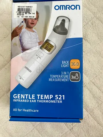 almost new Omron Gentle Temp 521 Infrared Ear Thermometer - Brand New in Box