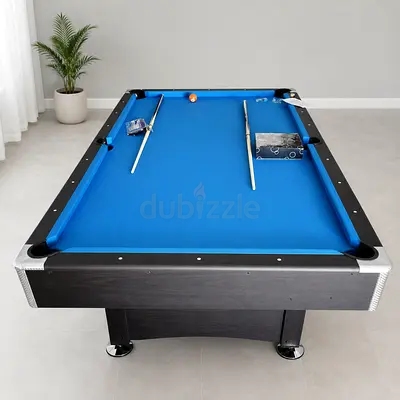 8 ft billiard table with accessories