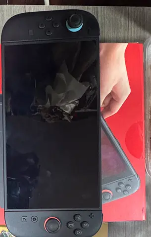 Nintendo Switch 2 (handheld) with Mario Carry Case and Digital account profile with 1k worth games