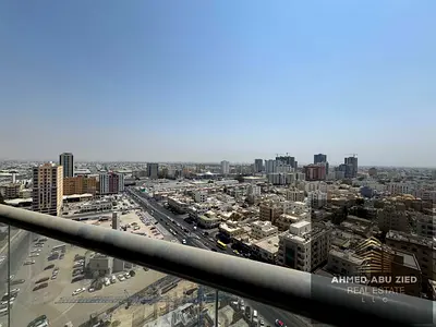 High Floor - 2nd Occupancy -Dedicated Parking - 2BR + Hall - Wardrobes - Balcony Open View - Central AC - Super Deluxe Finishes - Near All