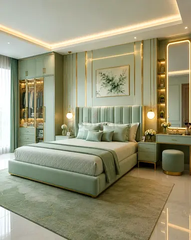 Elegant beautiful 180*200 king size bed