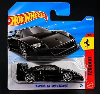 Hot Wheels Ferrari F40 Competizione - Brand New in Pack