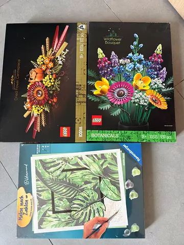 Lego flower gift set
