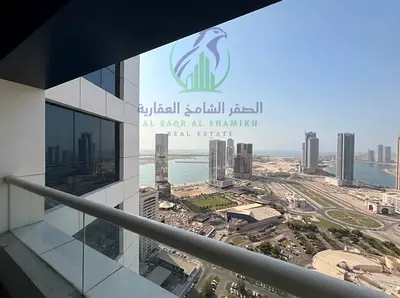 Three Bedroom Apartment for Annual Rent in Al Mamzar Sharjah Four Bathrooms Maid Room Gym Pool Mosque