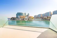 Prime 2 bed waterfront duplex | Large terrace