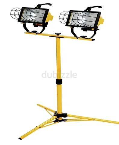 WOODS
Woods Two 500 Watt Portable Twin Worksite Halogen Floodlight - Adjustable Tripod Stand