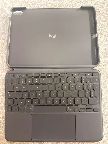 Logi Bluetooth Keyboard Case with Trackpad for Tablet (detachable) - Dark Grey