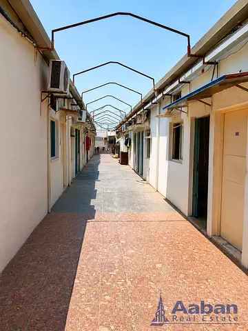 Ready-to-Move Staff Accommodation – 50 Rooms | 8 Persons per Room | Ajman Industrial Area 2