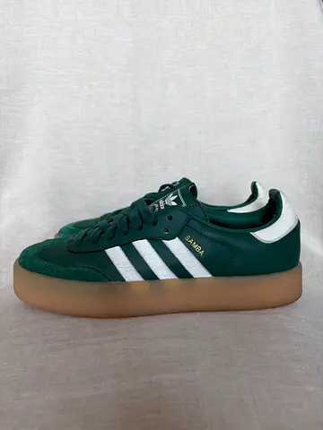 Adidas Samba Dark Green Gum Sole Sneakers