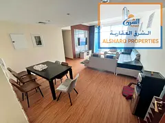 Fully Furnished 2 Bedroom Apartment | Residence Towers – Ajman | Full Sea View