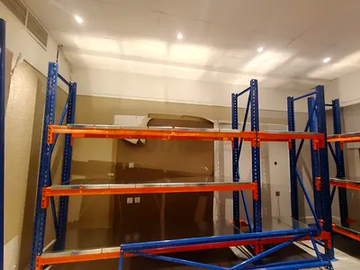 WAREHOUSE RACKING MEZZANINE FLOOR WITH SHELVING