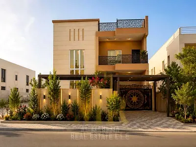 Villa for sale in Ajman, Al Muwaihat 3 area - corner plot, close to Sheikh Mohammed Bin Zayed Road.