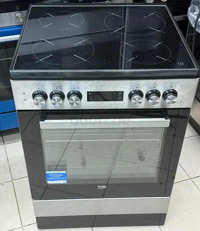 Beko electric cooking range stove burner fully fresh condition excellent working 60/60cm