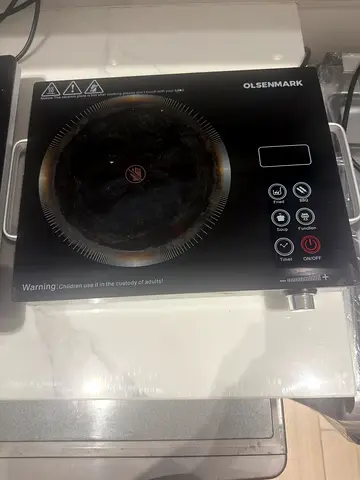 Olsenmark Single Induction Cooktop - Used