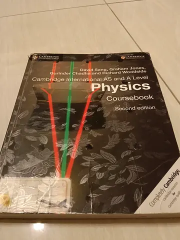 Cambridge International AS and A Level Physics Coursebook (2nd Edition) - AS/A Level