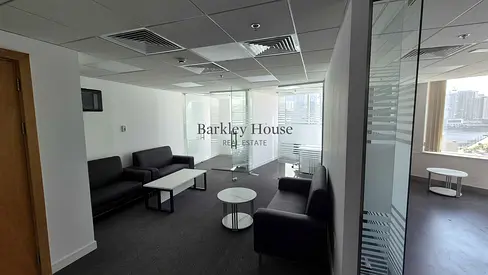 Fully Fitted & Furnished Office for Rent in Business Bay | Empire Heights | 1,192.32 Sq. Ft. | 2 Parking Spaces